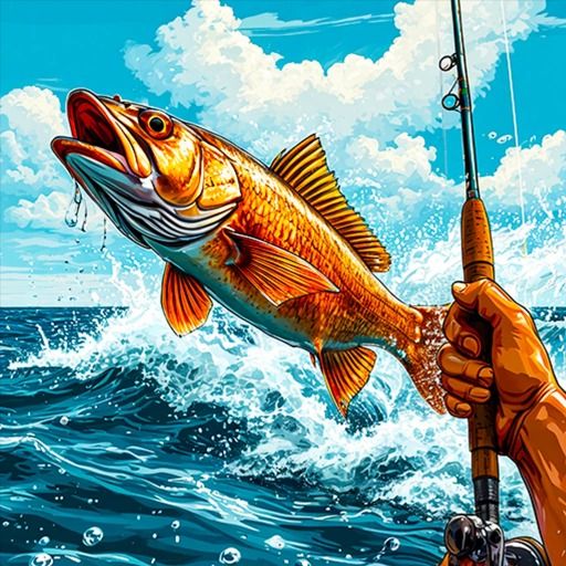 Russian Fishing at Sea Game